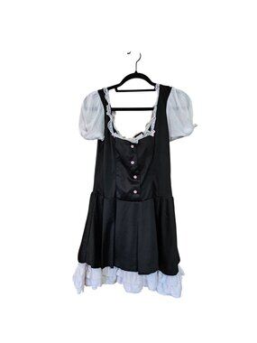 Dream Girl French Maid Dress Halloween Role Play Womens Size XL